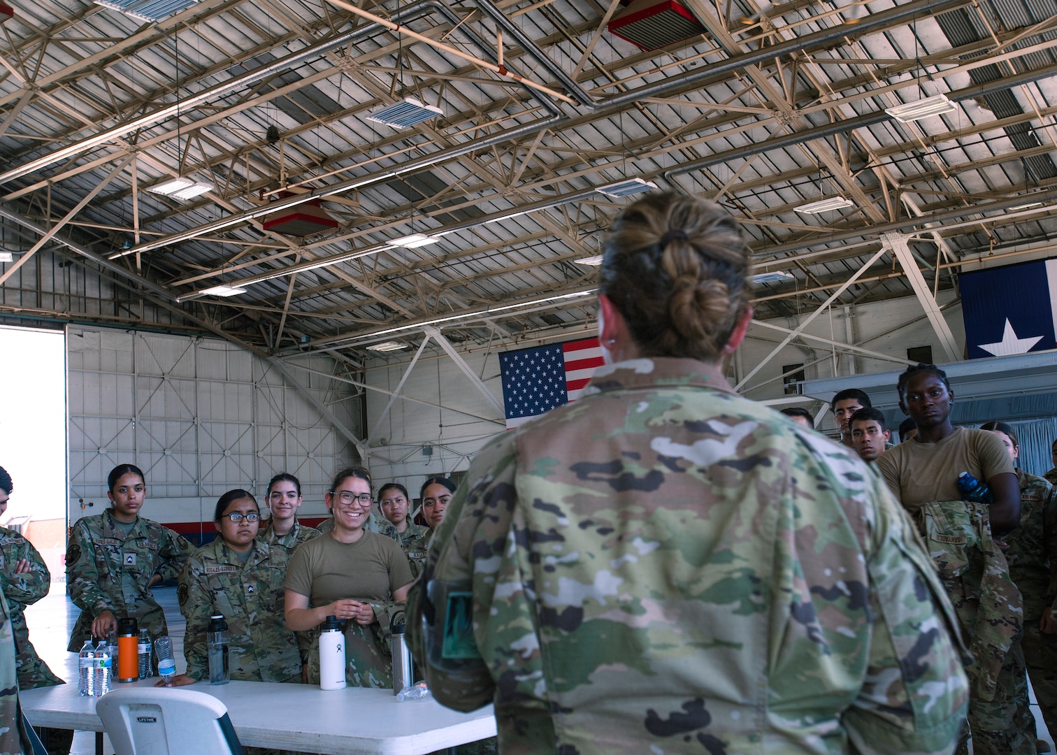 Embry Riddle Aeronautical University ROTC cadets visit 149th Fighter Wing