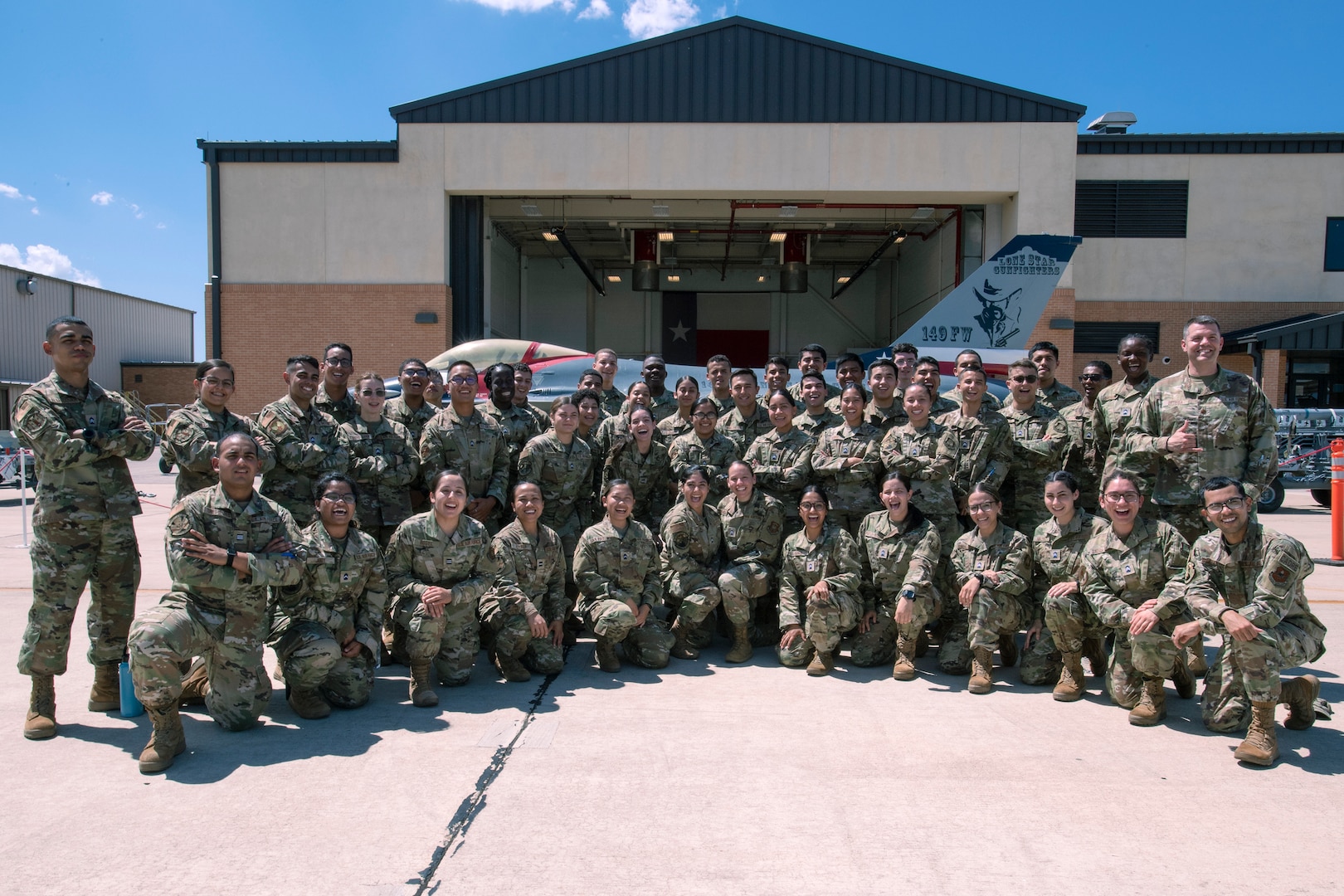 Embry Riddle Aeronautical University ROTC Cadets Visit 149th Fighter ...