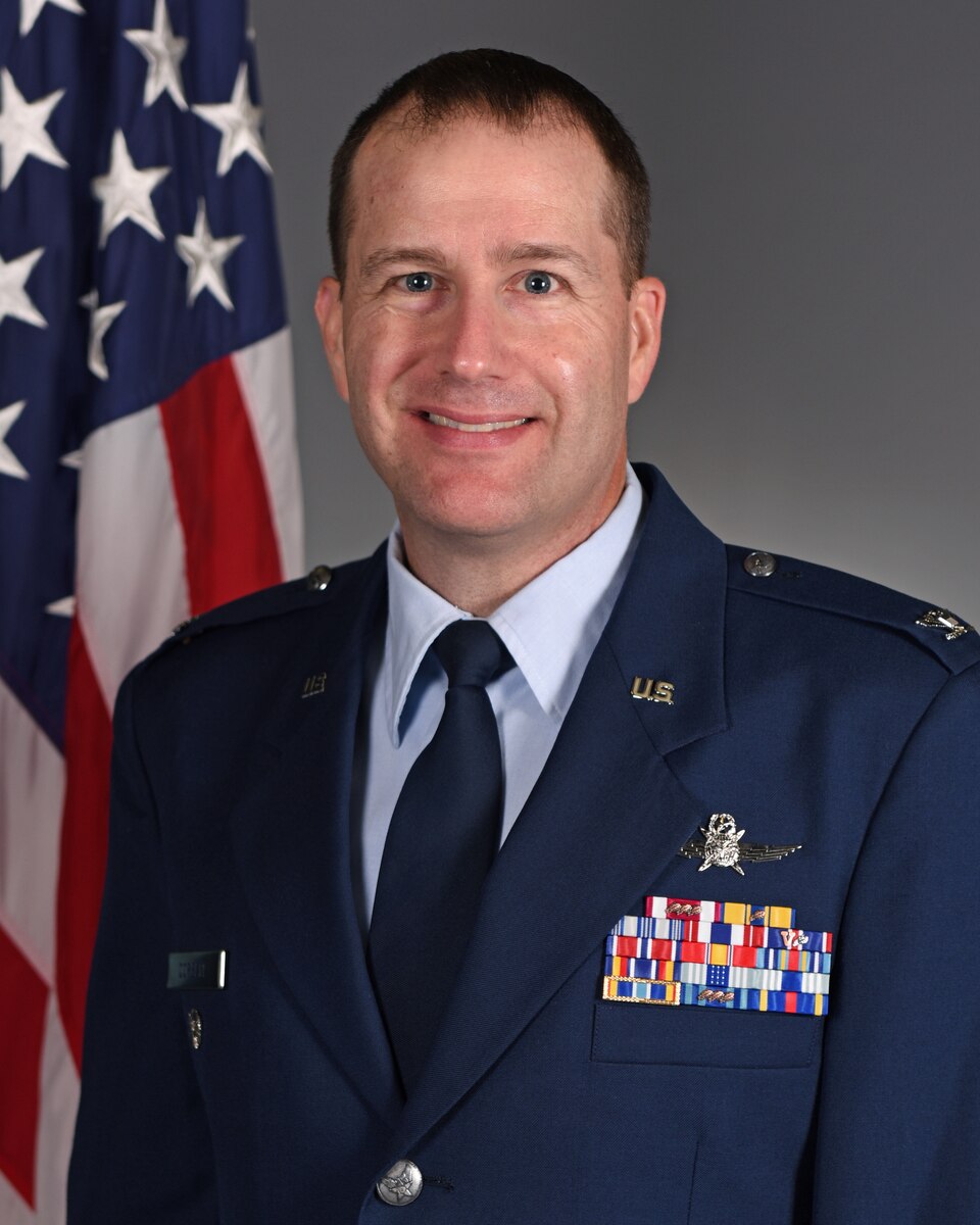 U.S. Air Force Col. Christopher Corbett, 17th Training Wing vice commander