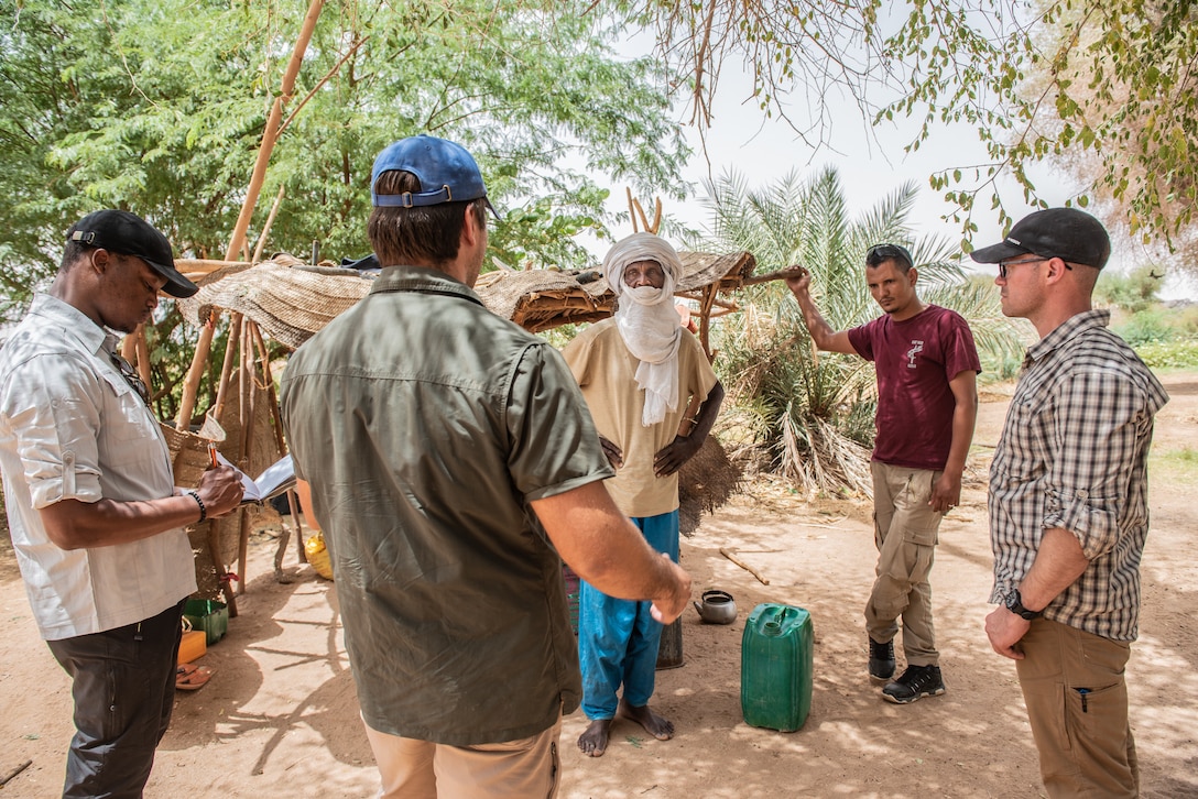 Civil affairs team continues enduring partnership in Azel Kheloway, Niger