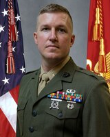 Maj. Charles A. Jedlicka command photo