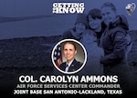 Graphic of Col. Carolyn Ammons