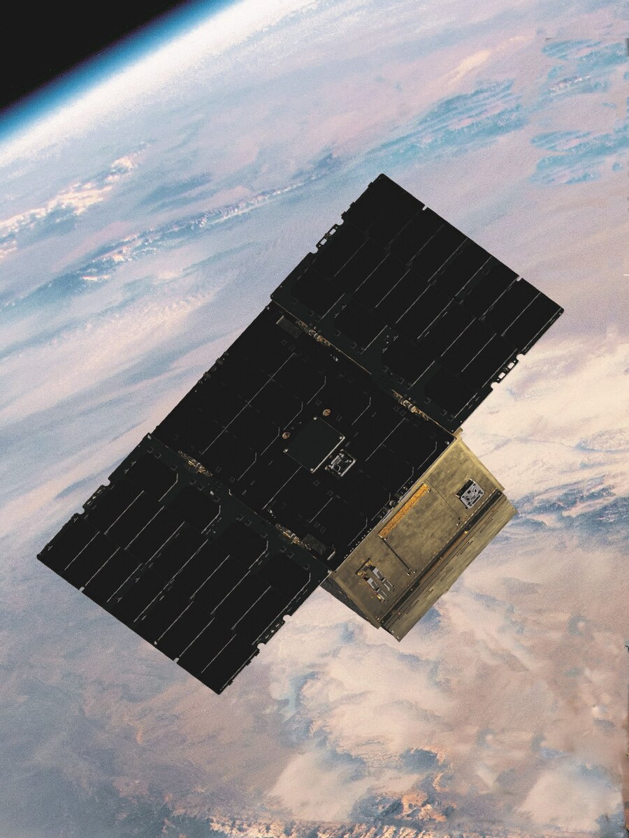 Air Force Research Laboratory Space Vehicles Directorate’s spacecraft Recurve was launched into low Earth orbit July 2, 2022, from the Mojave Air and Space Port, Rutan Field, Mojave, California, on a Virgin Orbit U.S. Space Force Space Test Program mission. (Courtesy graphic)