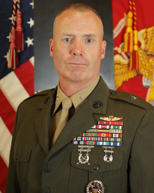 Command photo of U.S. Marine Corps Brig. Gen. Michael E. McWilliams, command general of 2nd Marine Logistics Group.