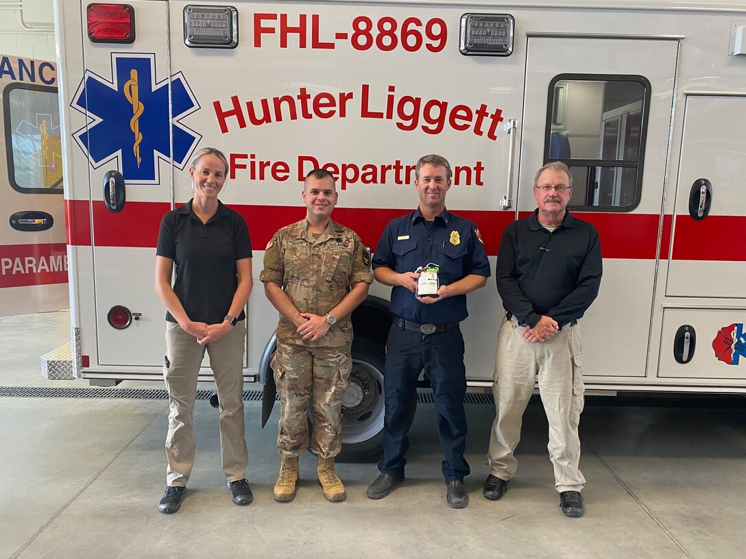 Fort Hunter Liggett first in Army to receive prehospital whole blood transfusion capability