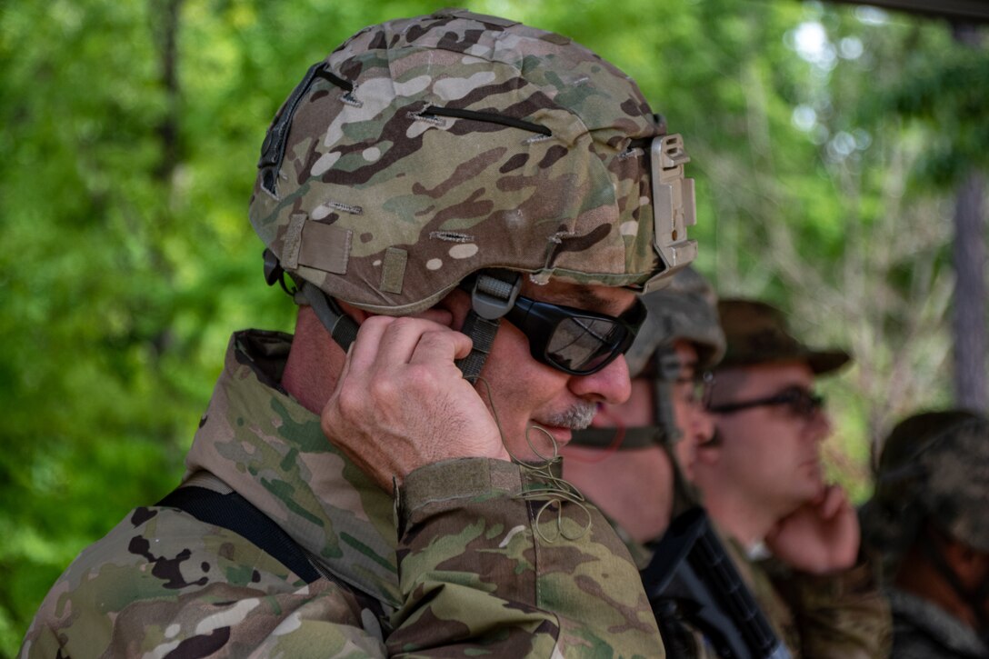 Individual weapons qualification course at Fort Pickett