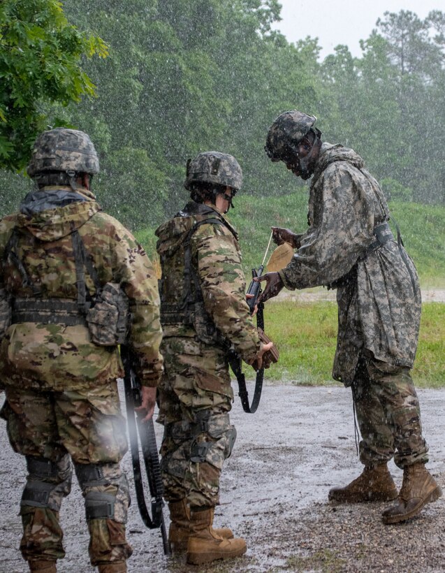 Individual weapons qualification course at Fort Pickett