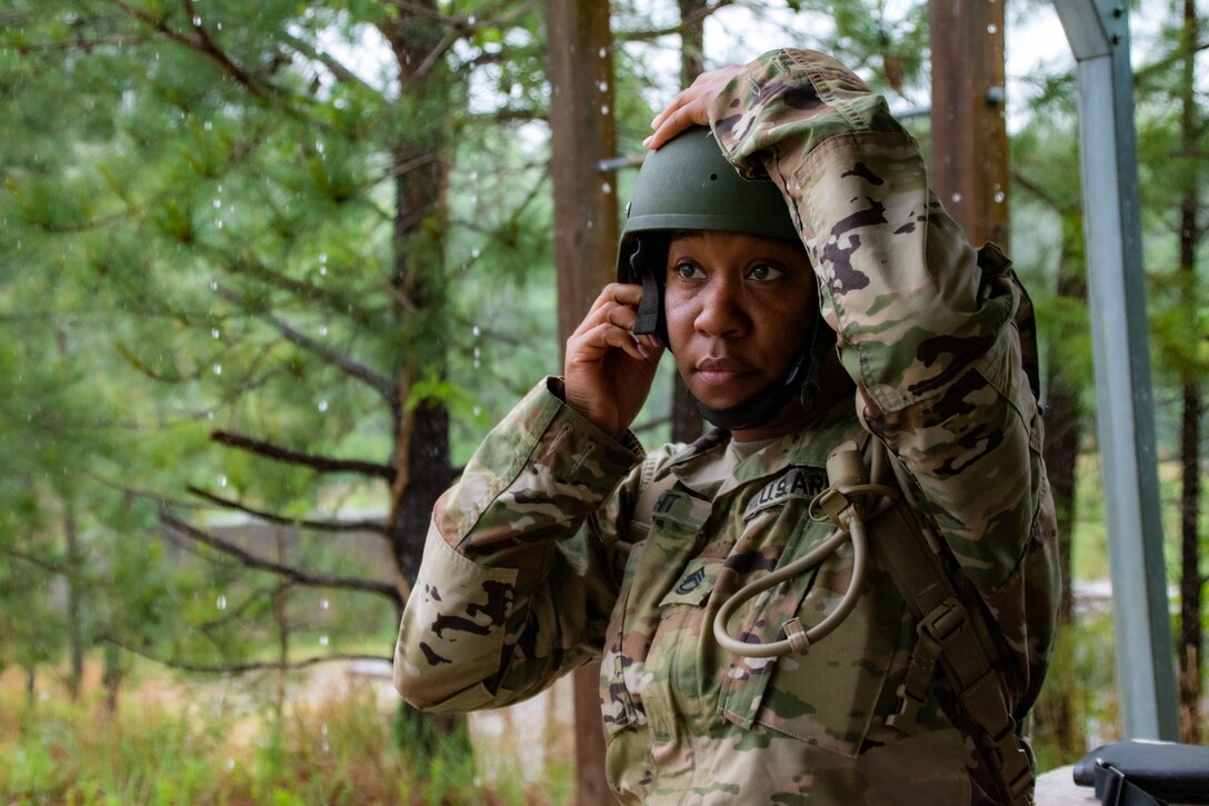 Individual weapons qualification course at Fort Pickett