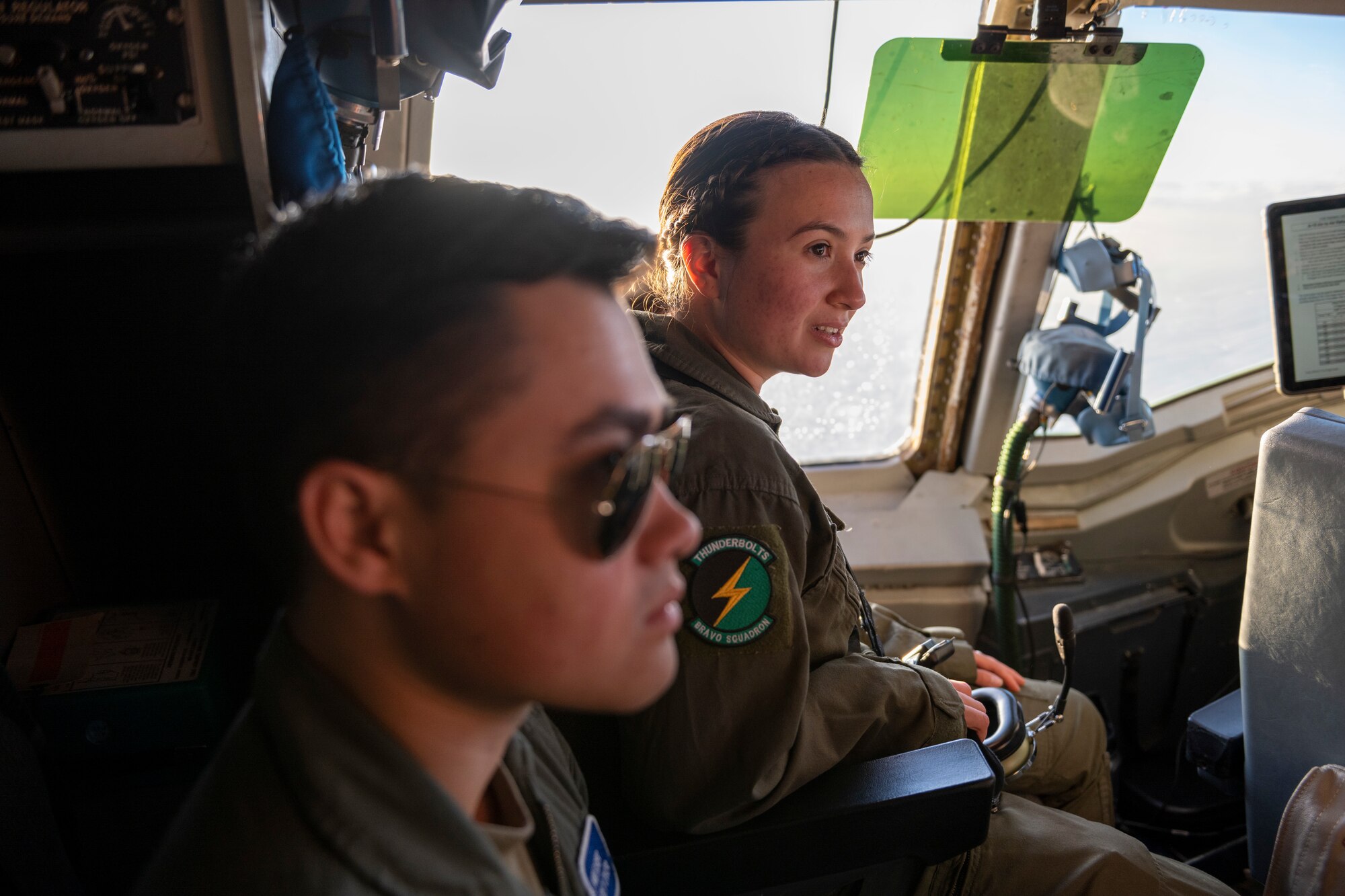 Cadets fly in KC-10