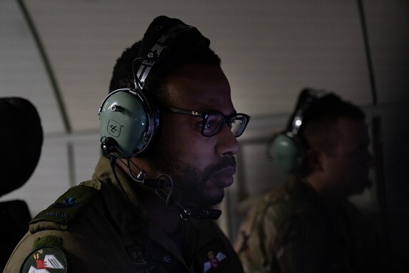 U.S. Air Force and Canadian Royal Air Force Members Assigned the 552nd Air Control Wing