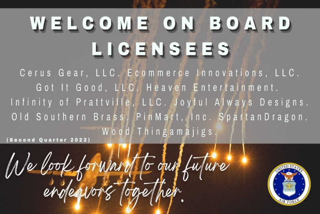 Welcome on board licensees.