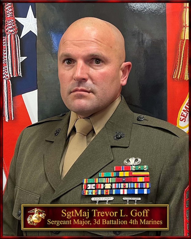 SgtMaj Trevor L. Goff