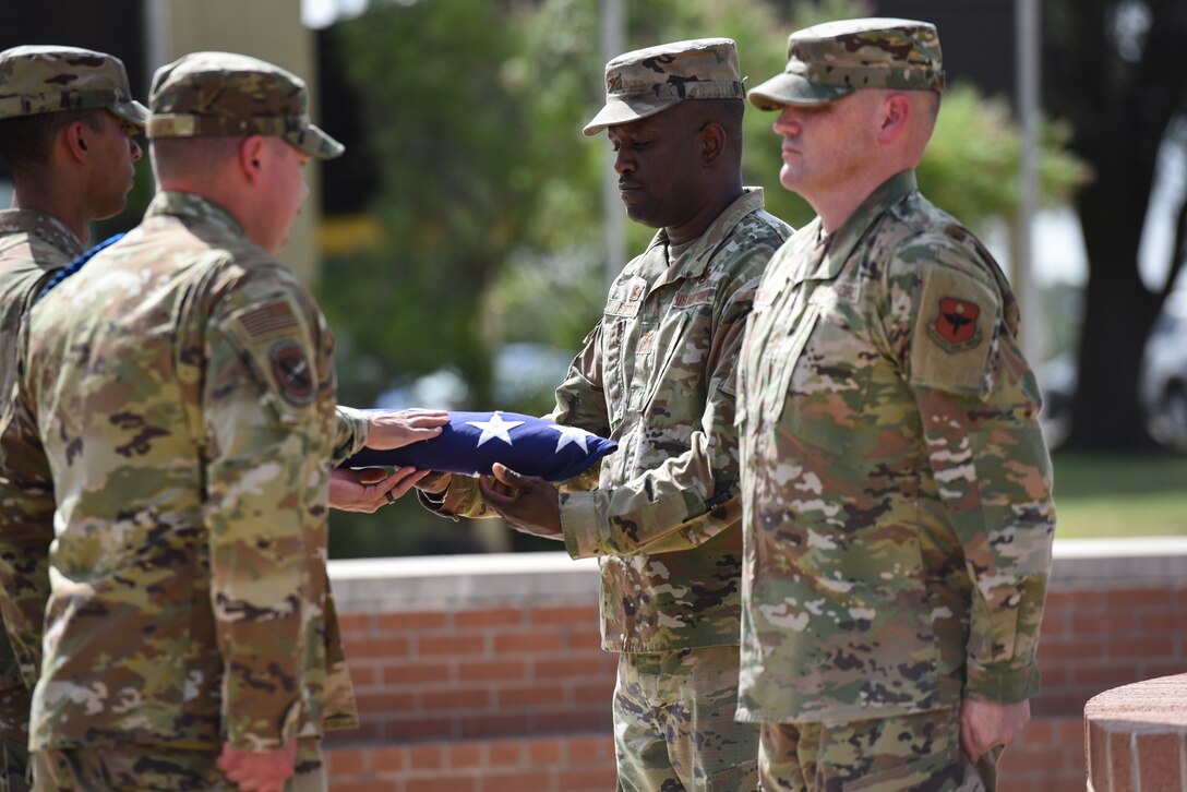82nd Training Group retreat ceremony