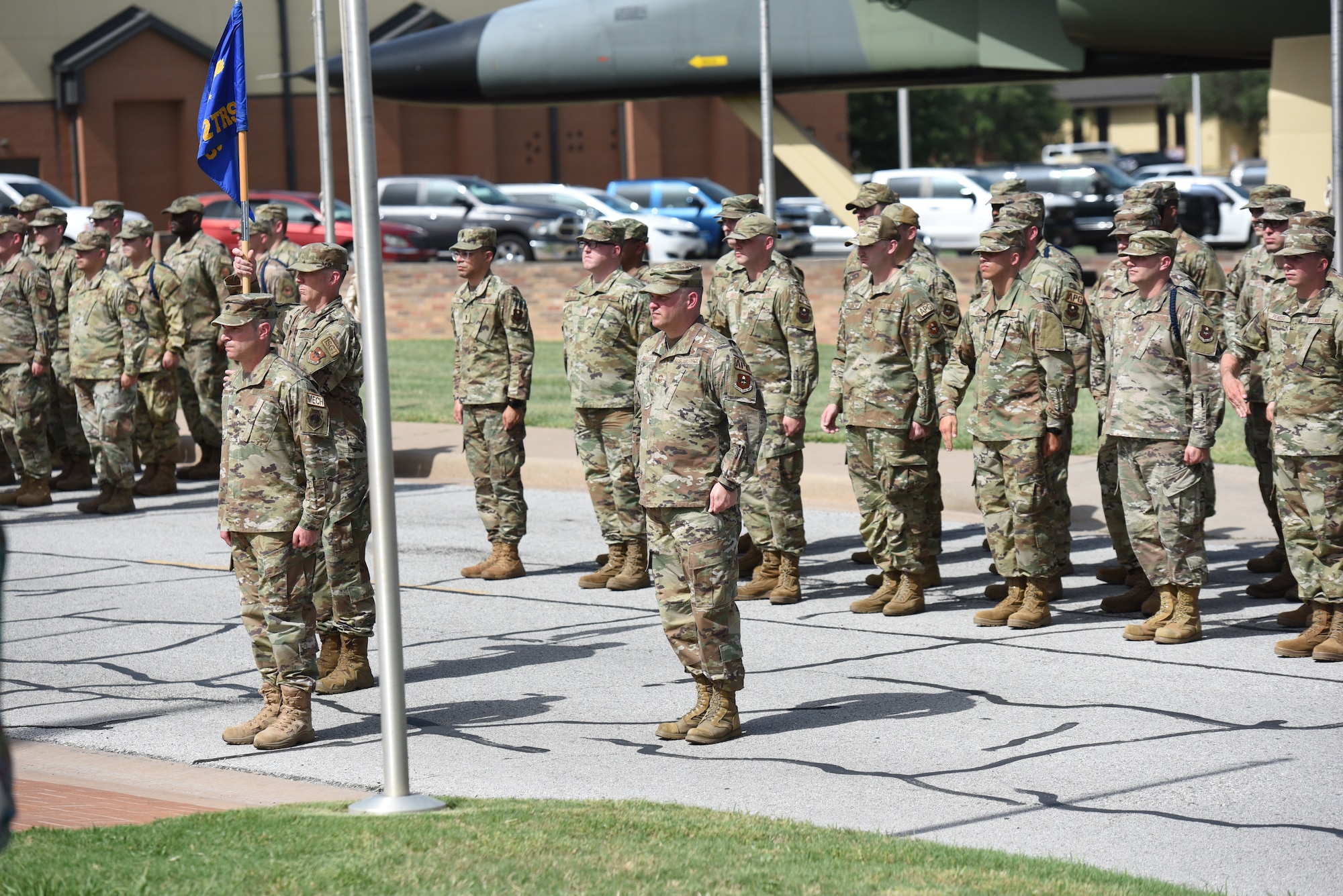 82nd Training Group retreat ceremony
