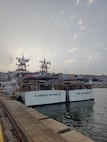 The U.S. Coast Guard Sentinel-class fast response cutters USCGC Clarence Sutphin Jr. (WPC 1147), right, and USCGC John Scheuerman (WPC 1146) moor in Algiers, Algeria during a scheduled port visit, July 6, 2022.