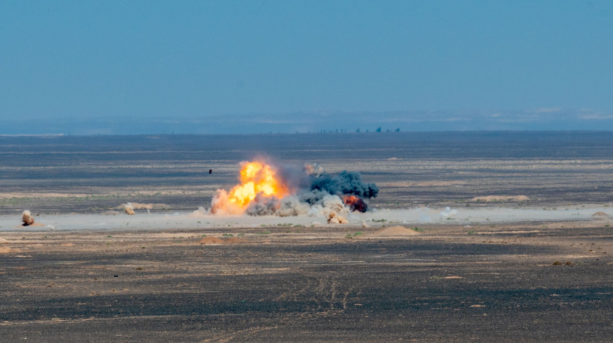 F-15E munitions drop