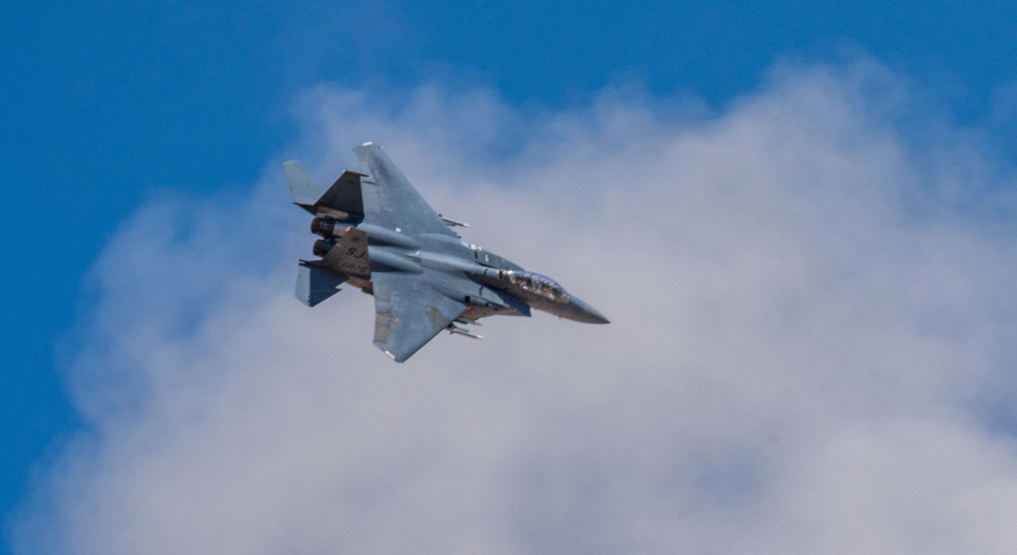F-15E munitions drop