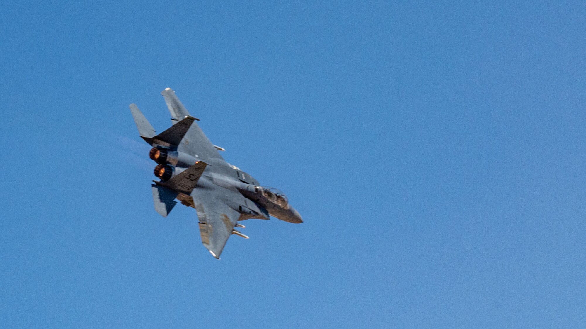 F-15E munitions drop