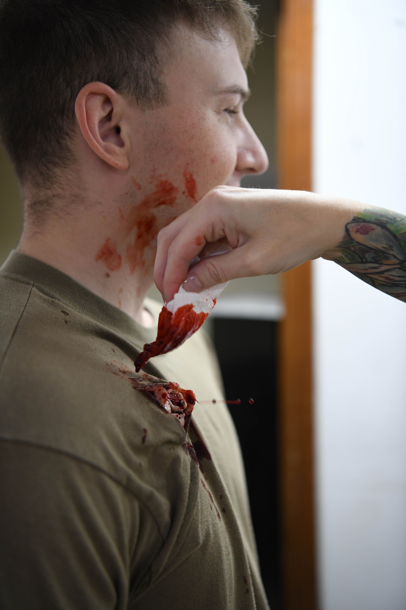 The intent of the joint agency exercise was to evaluate emergency responders with no advance notice, in order to identify shortfalls in training, communication, or assets, to ensure the 380th Air Expeditionary Wing is ready for real-world situations.