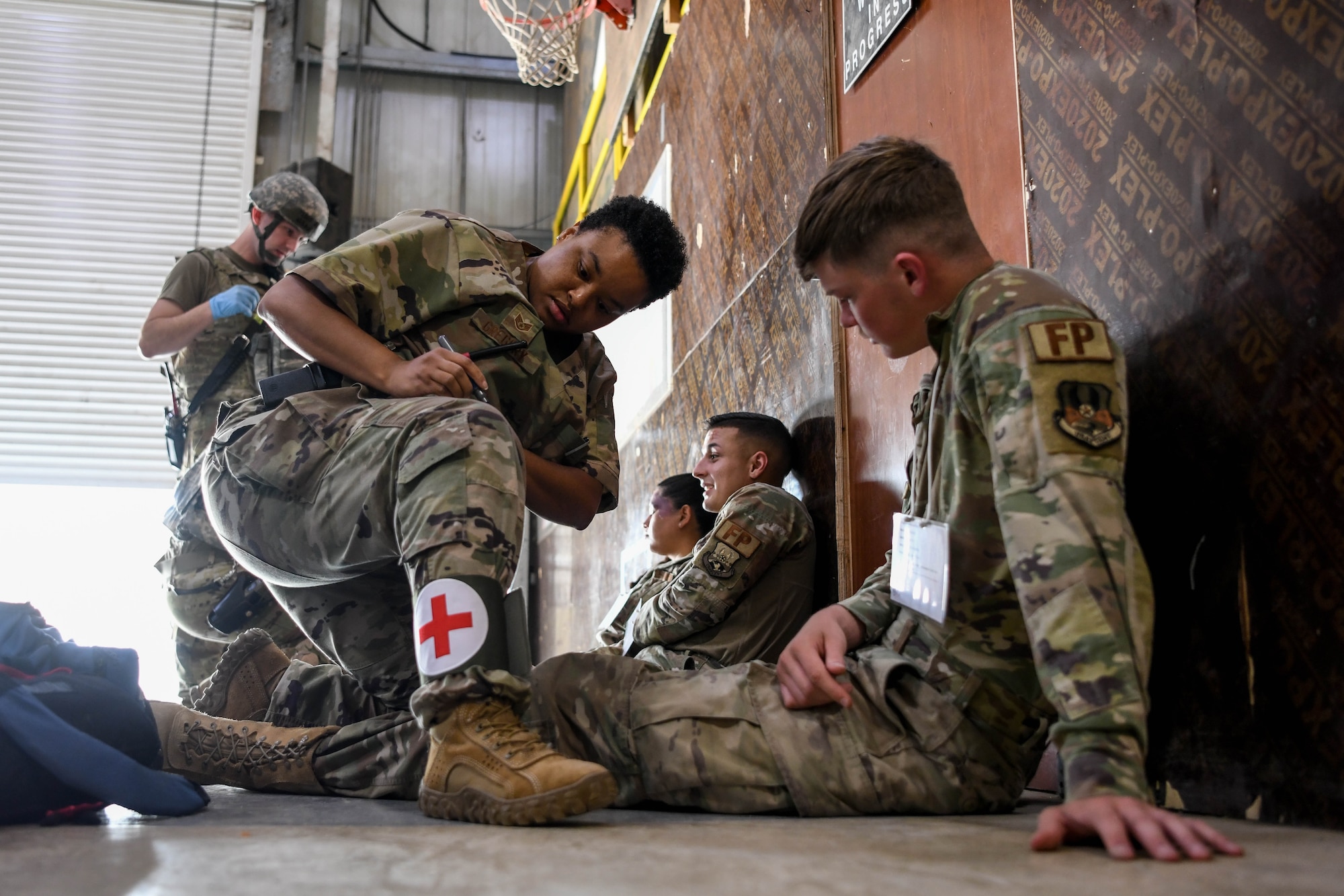 The intent of the joint agency exercise was to evaluate emergency responders with no advance notice, in order to identify shortfalls in training, communication, or assets, to ensure the 380th Air Expeditionary Wing is ready for real-world situations.