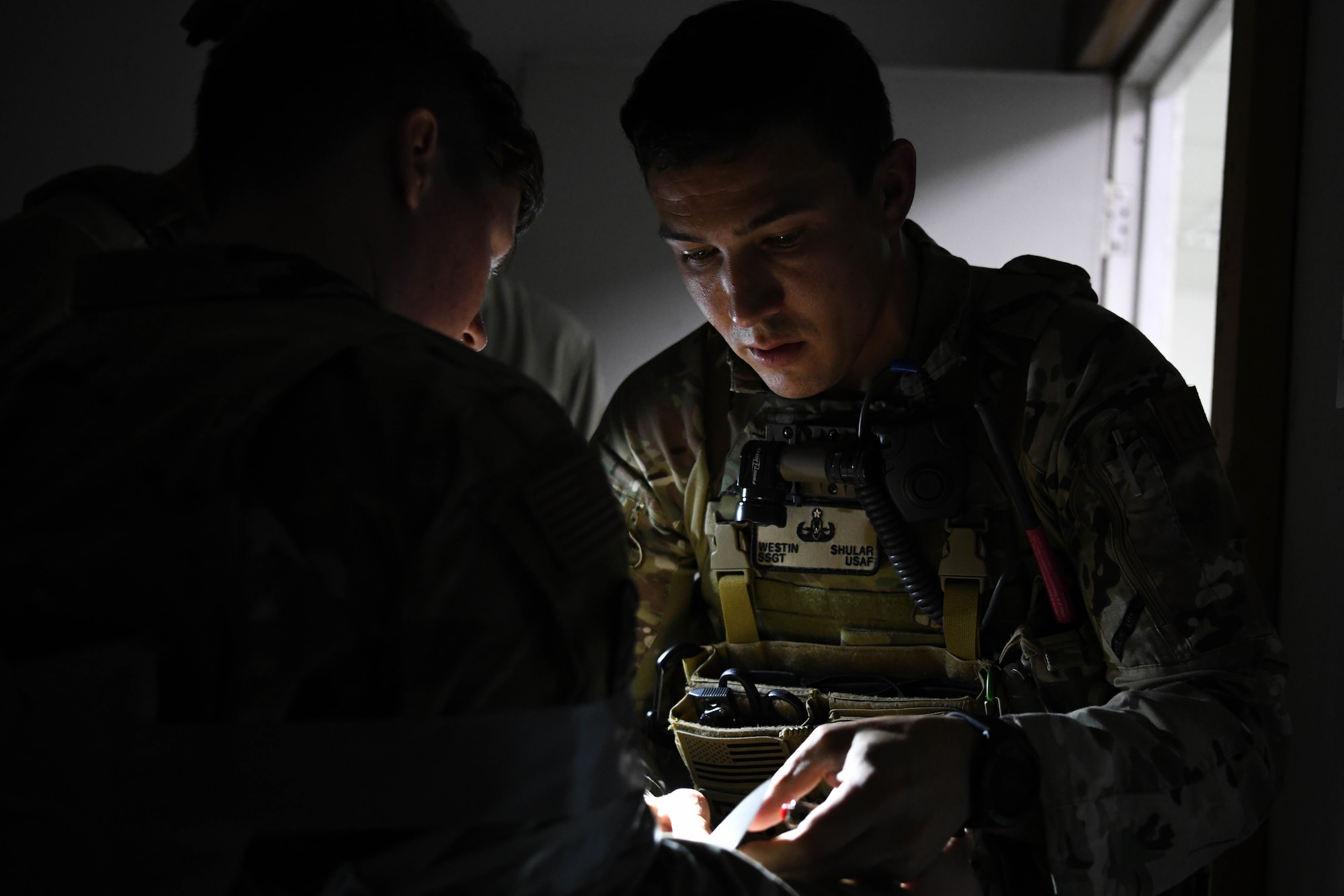 The intent of the joint agency exercise was to evaluate emergency responders with no advance notice, in order to identify shortfalls in training, communication, or assets, to ensure the 380th Air Expeditionary Wing is ready for real-world situations.