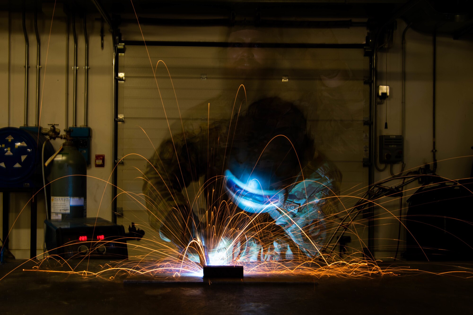 Staff Sgt. Branagan Glennen, 31st Maintenance Squadron metals technician craftsman, cuts a piece of metal using a mill  at Aviano Air Base, Italy, July 6, 2022. The mill is often used to fabricate aircraft parts and locally manufacture tools for different squadrons on Aviano. (U.S. Air Force photo by Senior Airman Noah Sudolcan)