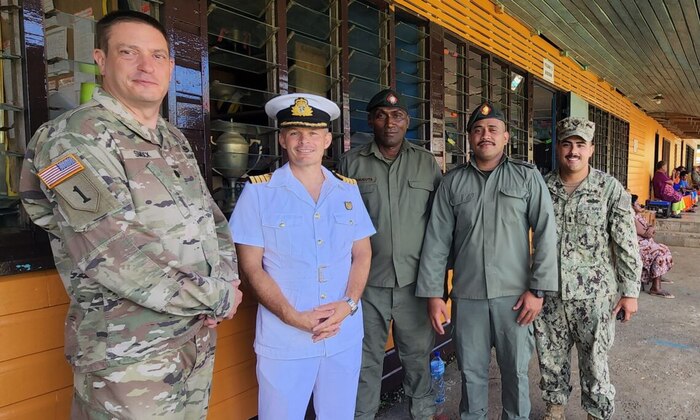 Under Pacific Partnership, U.S. Navy and RFMF Hand Over New Navonu Primary School Classrooms
