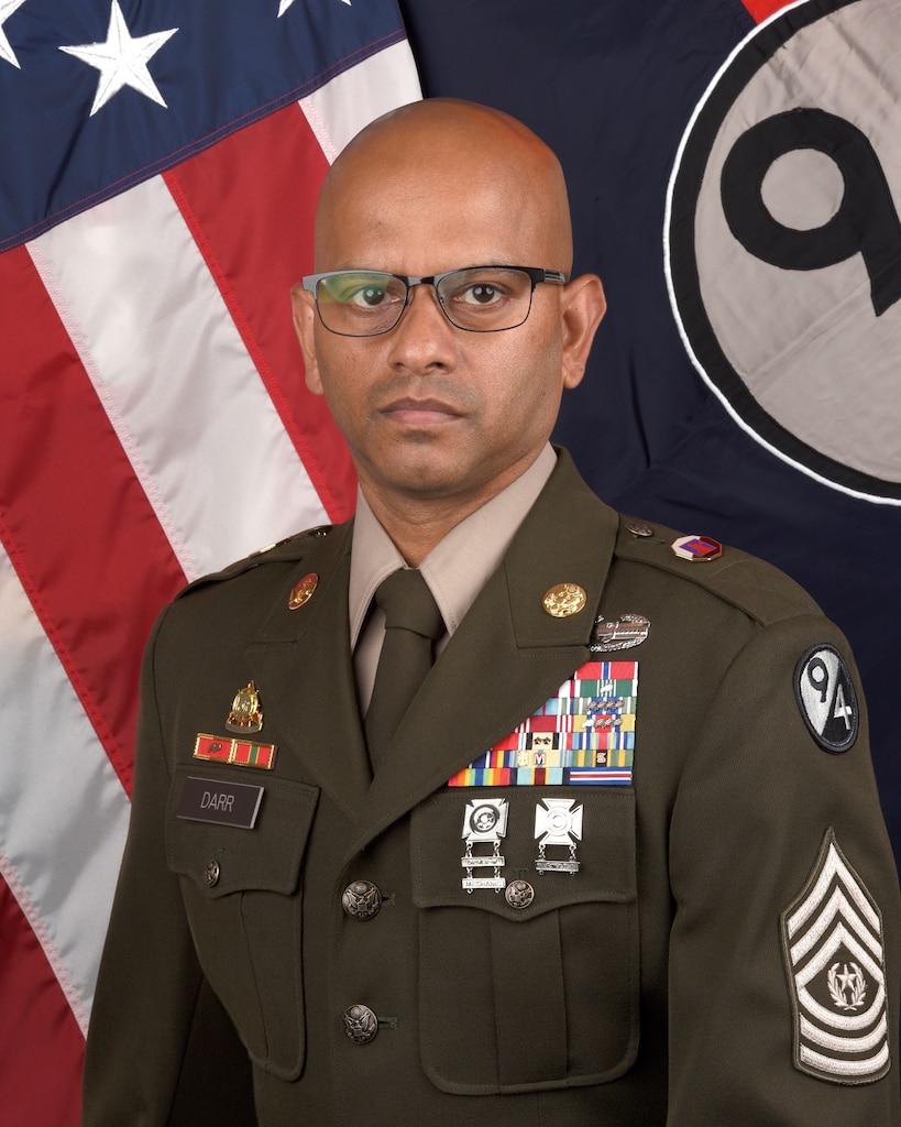 Command Sergeant Major Raymond Darr