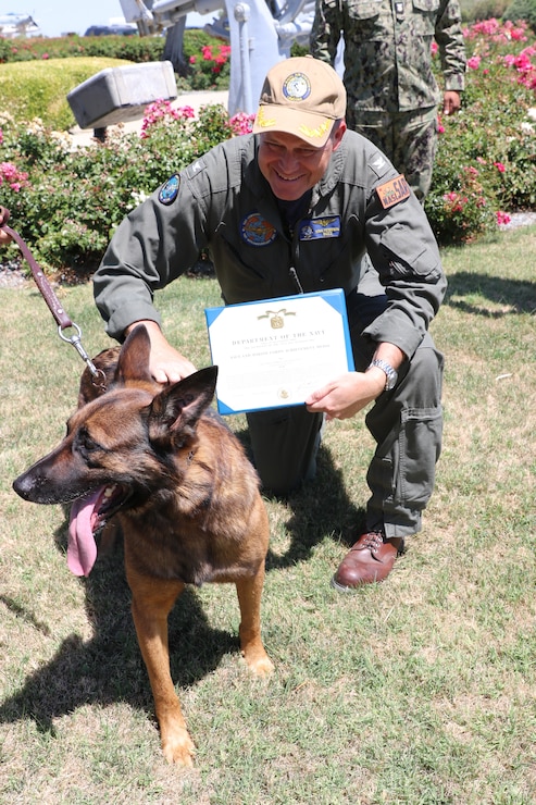 NAS Lemoore, Military Working Dog, Navy and Marine Corps Achievement Medal