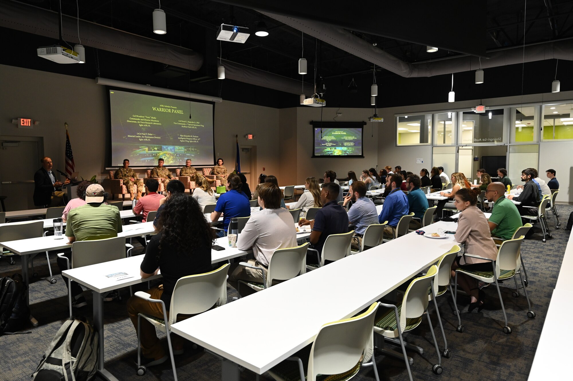 The AFRL Scholars Program selects undergraduate and graduate-level students to work as interns with U.S. Air Force and U.S. Space Force scientists and engineers developing cutting-edge military technology.