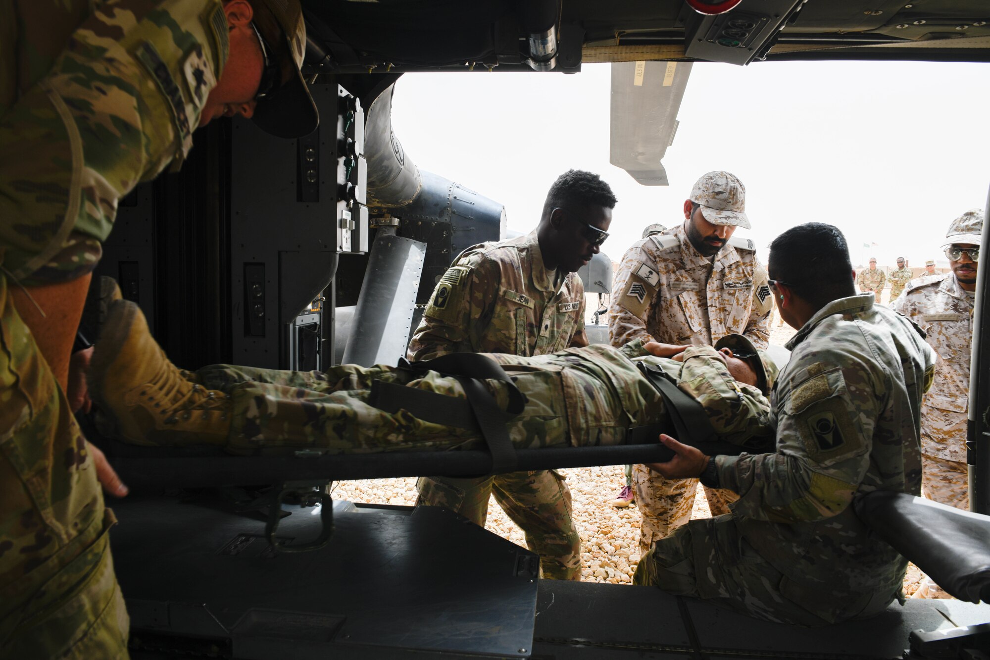 U.S. Army conducts medical training with Royal Saudi partners
