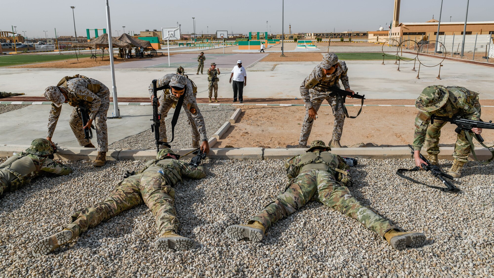 U.S. joint and host nation partners immerse in tactical training