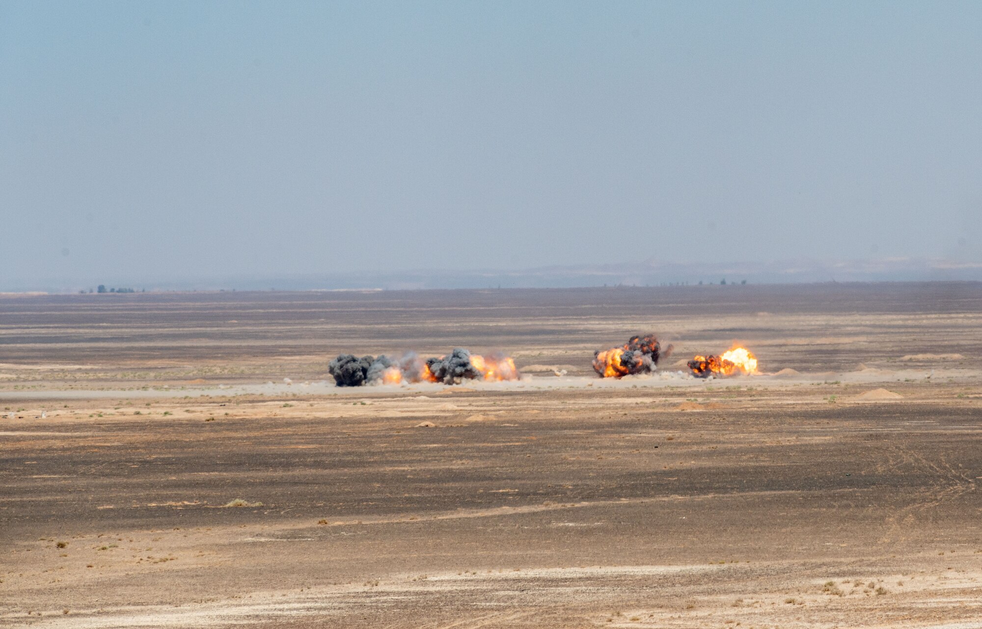 F-15E munitions drop
