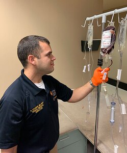 USAISR Physician Assists in Producing Life-Saving Infusion Tubing