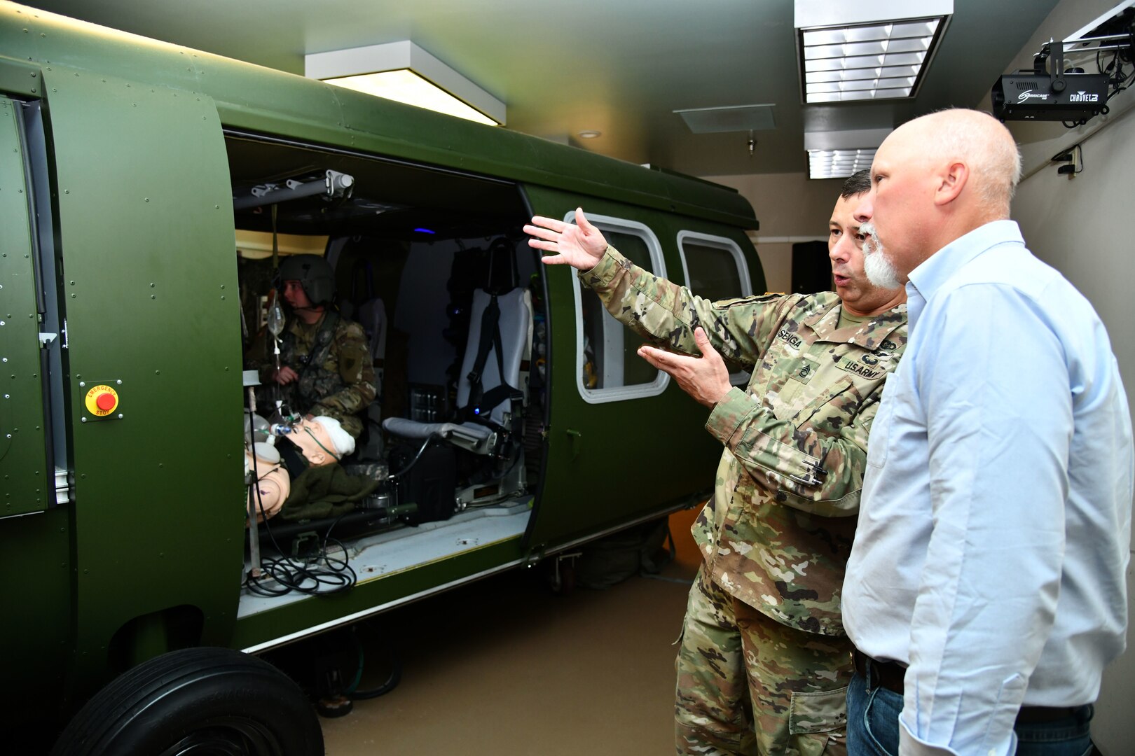 U.S. Congressman Chip Roy visits MEDCoE