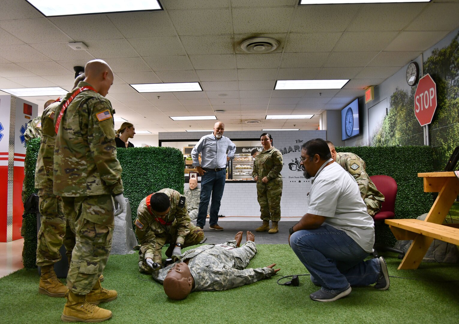 U.S. Congressman Chip Roy visits MEDCoE