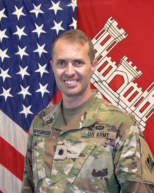Official Photo of USACE-Albuquerque District Commander Lt. Col. Jerre V. Hansbrough