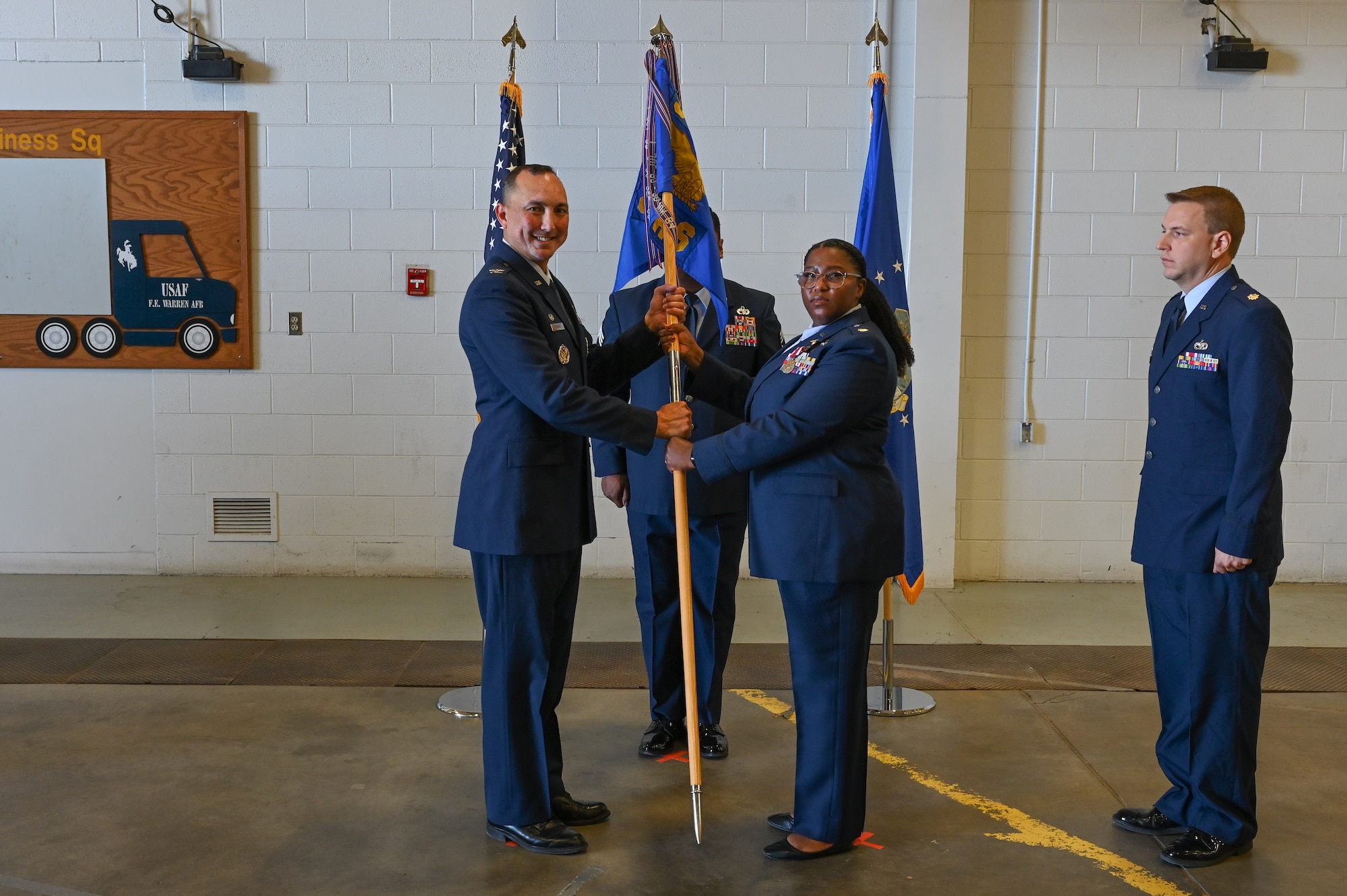 90 LRS welcomes new commander