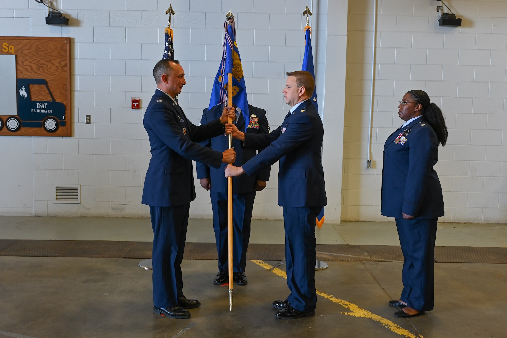 90 LRS welcomes new commander