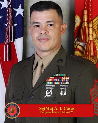 Sergeant Major, Marine Light Helicopter Attack Squadron 775