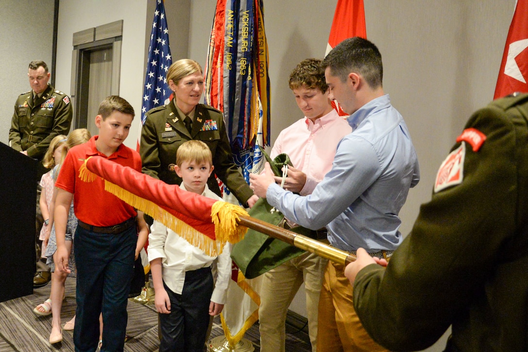 The U.S. Army Corps of Engineers Great Lakes and Ohio River Division Commander Col. Kimberly Peeples was promoted to the rank of brigadier general by the USACE Commanding General and 55th Chief of Engineers Lt. Gen. Scott Spellmon on July 8 at a ceremony in Covington, KY.