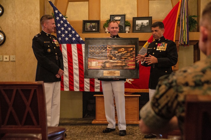 FMFLANT, MARFORCOM, MARFOR NORTHCOM bids 
Fair Winds and Following Seas to Col. Robert S. Morgan as he retired today at the Sewell's Point Golf Course, Norfolk, Virginia. Morgan enlisted in 1987 and participated is Operations DESERT SHIELD and DESERT STORM. He commissioned May 1993 and now retires as the acting Chief of Staff of FMFLANT, MARFORCOM, MARFOR NORTHCOM a U.S. Marine Corps Colonel. He received the Legion of Merit, Navy Marine Corps Achievement Medal,  Combat Action Ribbon and many more during his 34 years of faithful service.
(U.S. Marine Corps photo by Lance Cpl. Angel Alvarado)
