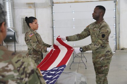 Military Funeral Honors Program hosts National Guard Soldiers from 4 states for funeral honors training