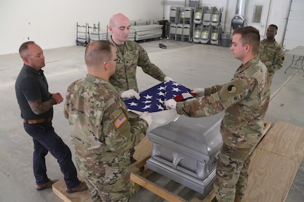 Military Funeral Honors Program hosts National Guard Soldiers from 4 states for funeral honors training