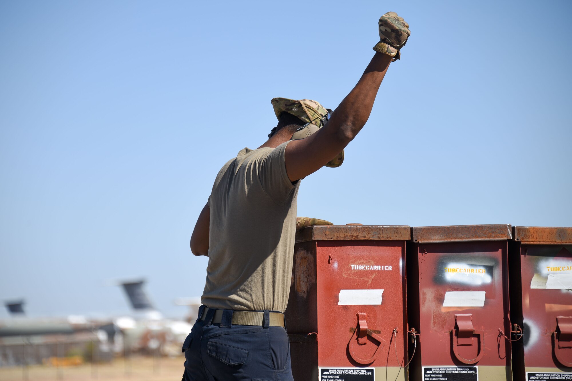 A photo of an Airman.