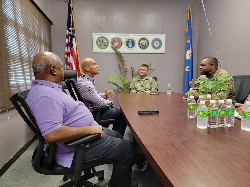 9th MSC command team celebrates July 4 in Guam, Saipan