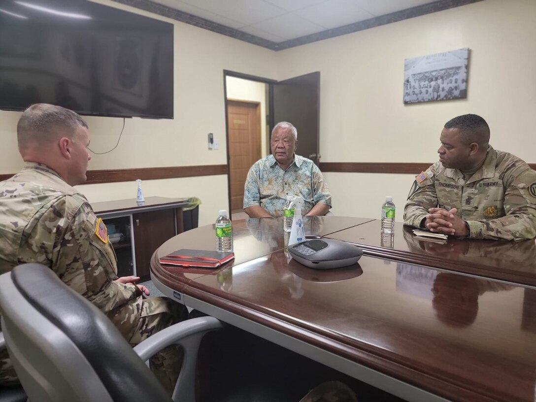 9th MSC command team celebrates July 4 in Guam, Saipan