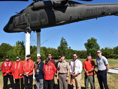MICC general speaks at Black Hawk helicopter dedication