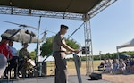 MICC general speaks at Black Hawk helicopter dedication