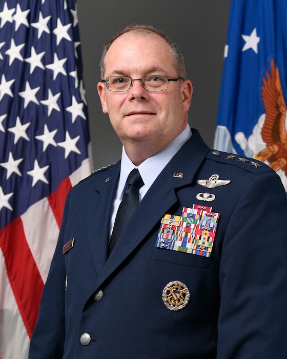 Lt Gen Richard Moore, Bio (U.S. Air Force photo by Staff Sgt. Chad Trujillo)